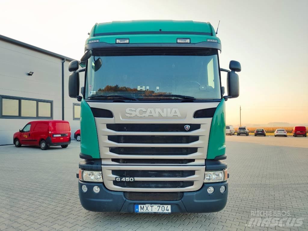 Scania G 450 Tomruk kamyonlari