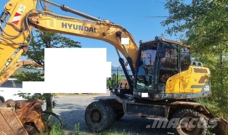 Hyundai HW145 Lastik tekerli ekskavatörler