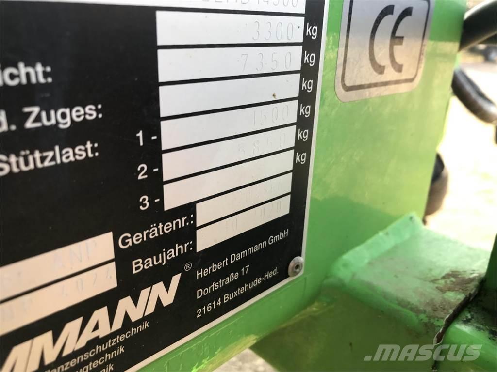 Dammann ANP 4024 Çekilir pülverizatörler