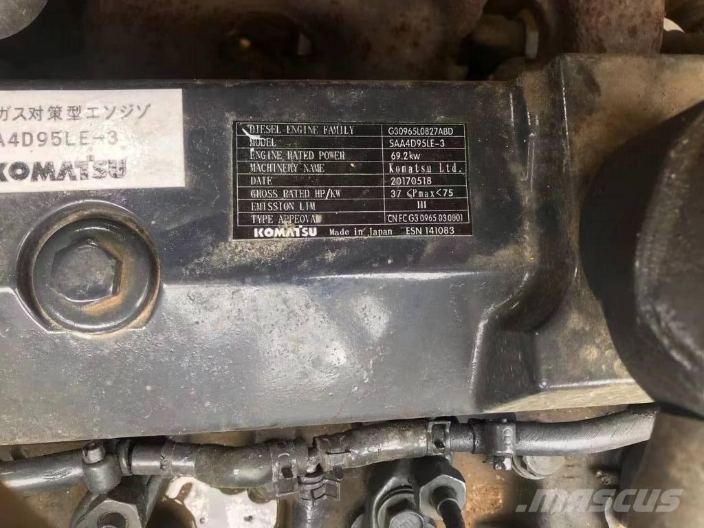 Komatsu PC 110 Paletli ekskavatörler