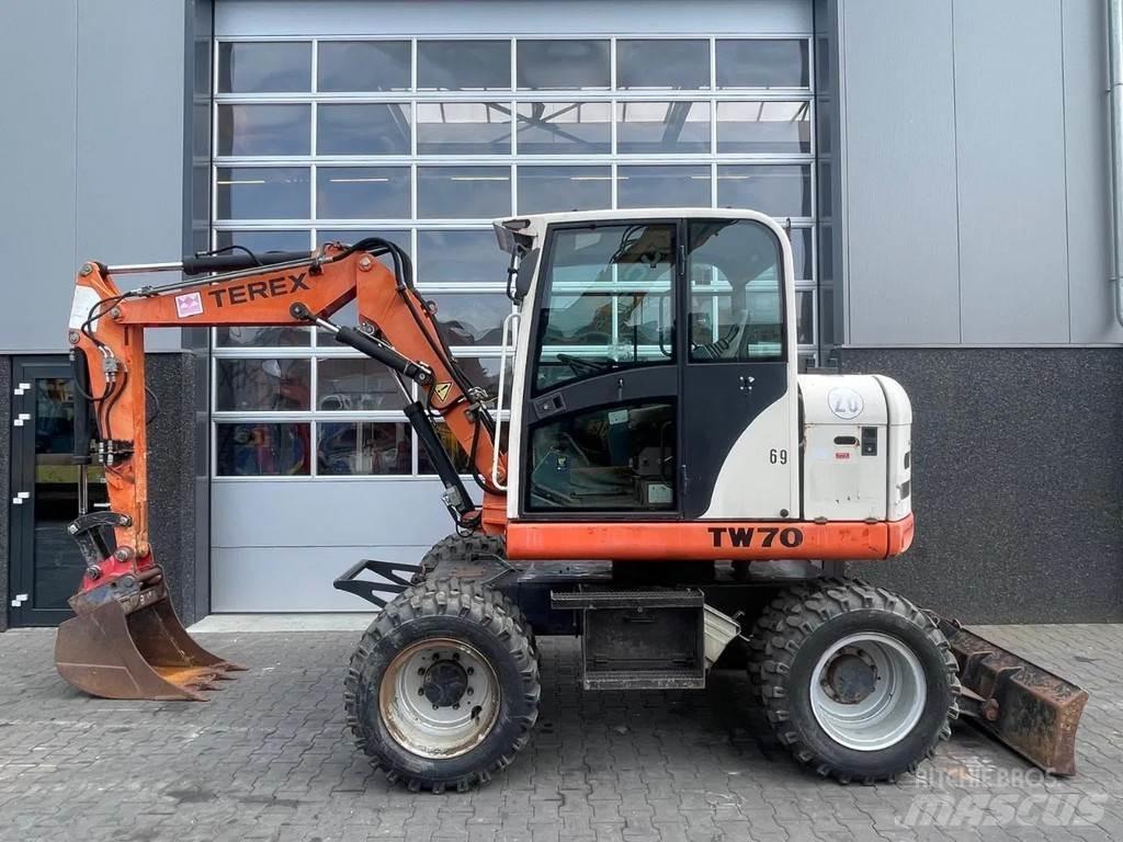 Terex TW70 Mini ekskavatörler, 7 tona dek