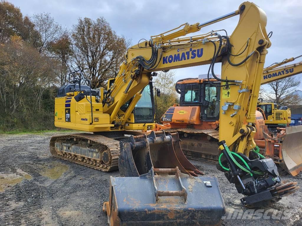 Komatsu PC170LC-11E0 Paletli ekskavatörler