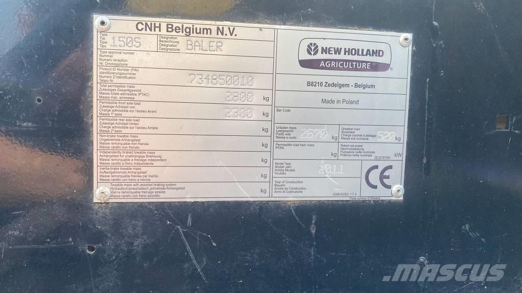 New Holland BR 7060 Rulo balya makinalari