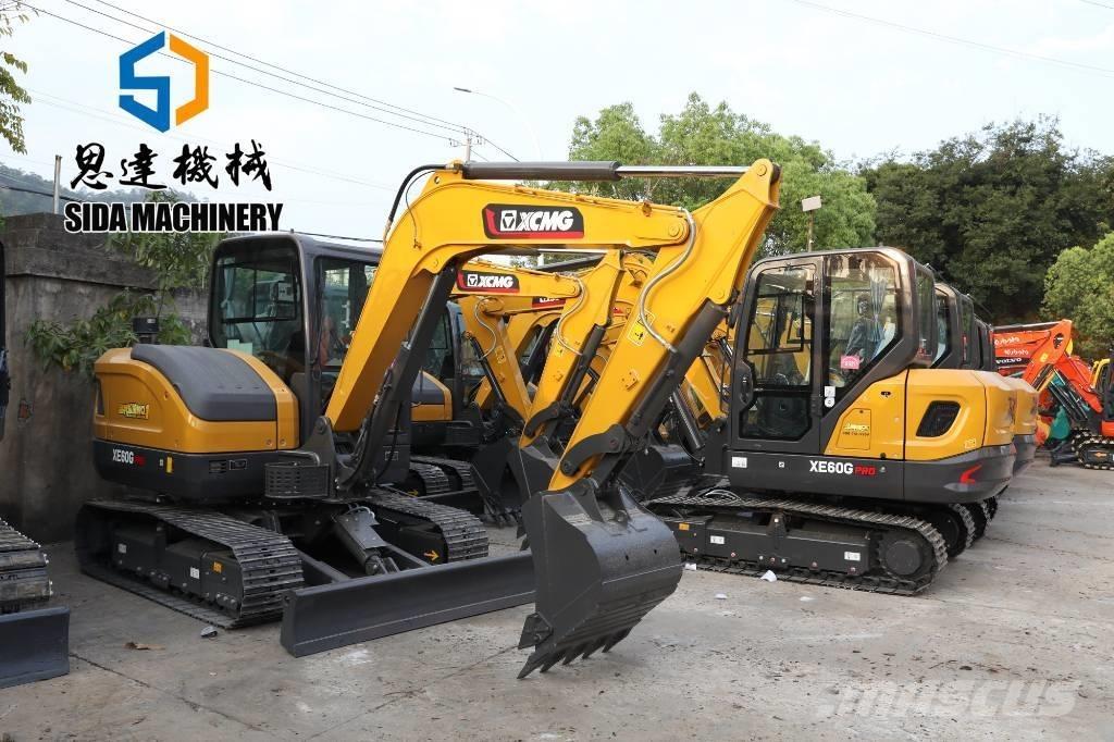 XCMG XE60G Pro Paletli ekskavatörler