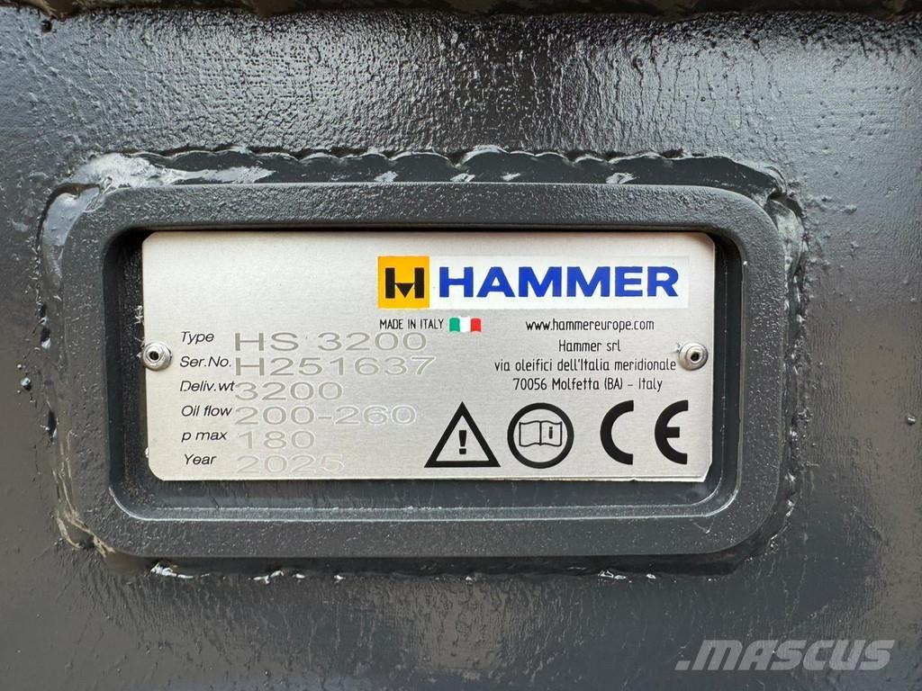Hammer HS3200 Hidrolik kırıcılar