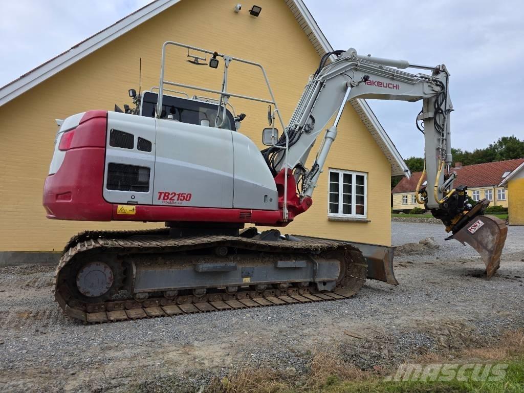 Takeuchi TB 2150 Paletli ekskavatörler
