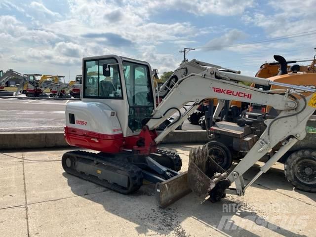 Takeuchi TB235 Mini ekskavatörler, 7 tona dek