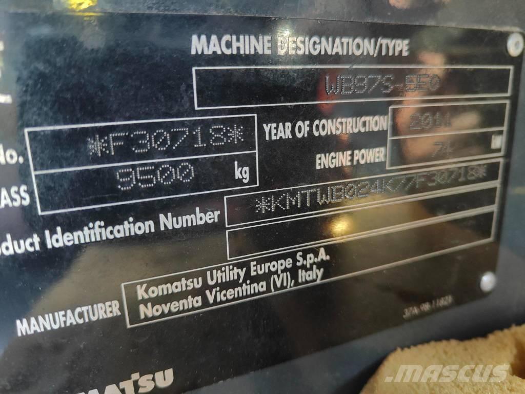 Komatsu WB97S-5E0 Kazıcı yükleyiciler - beko loder