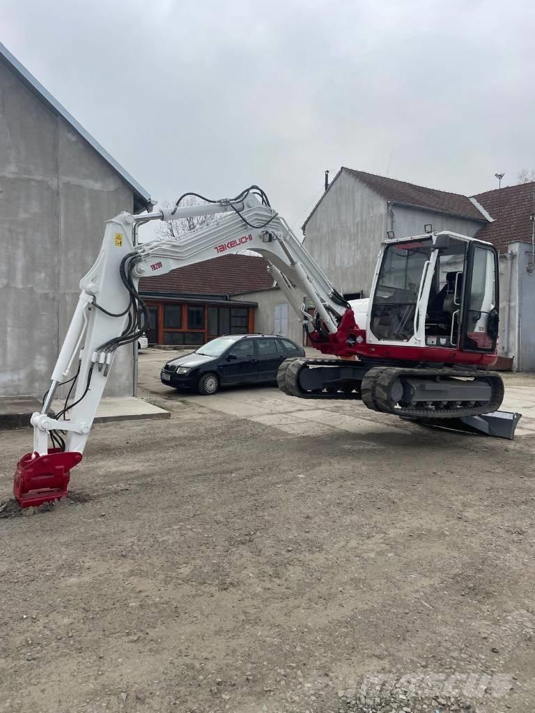 Takeuchi TB 290 Mini ekskavatörler, 7 tona dek