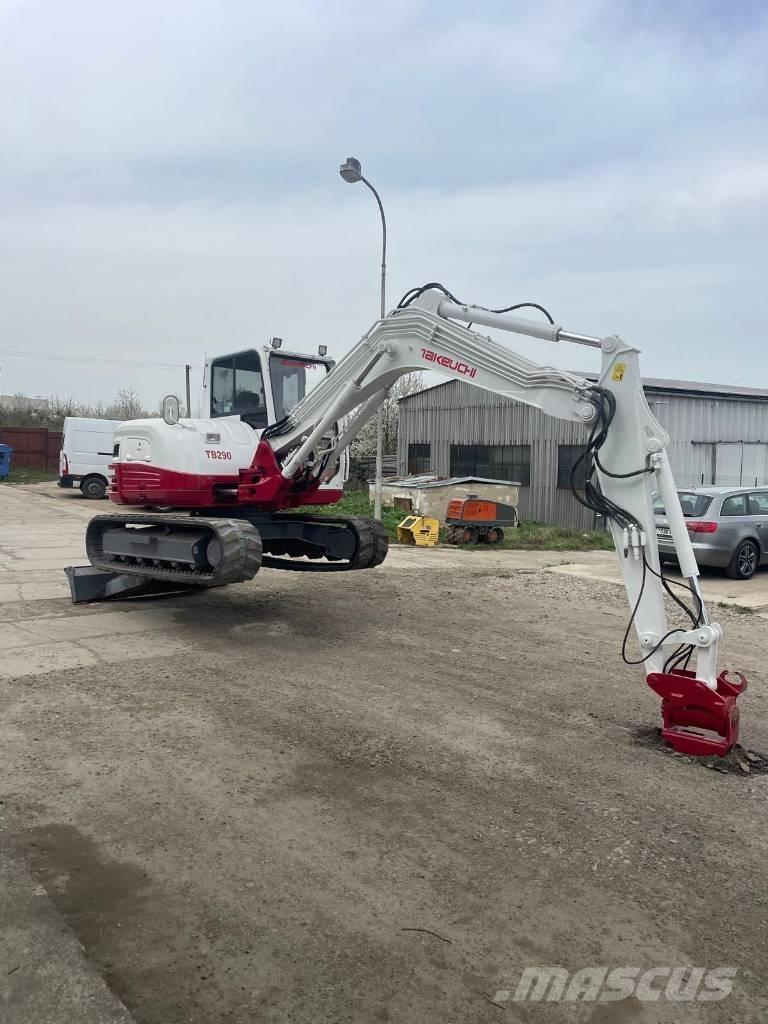 Takeuchi TB 290 Mini ekskavatörler, 7 tona dek