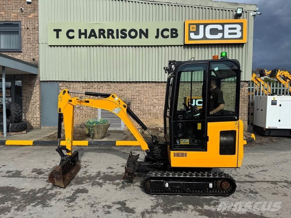 JCB 16C-1 Mini ekskavatörler, 7 tona dek