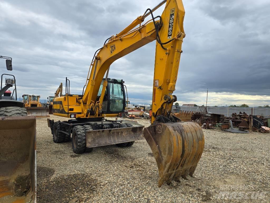 JCB JS 160 W Lastik tekerli ekskavatörler