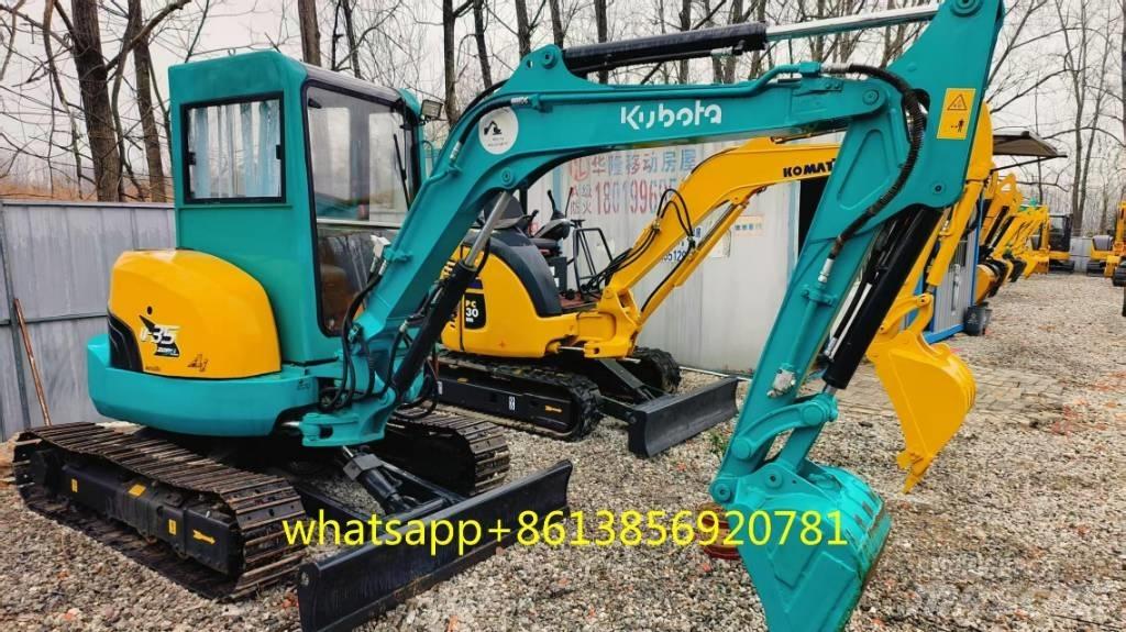 Kubota U 35 Mini ekskavatörler, 7 tona dek