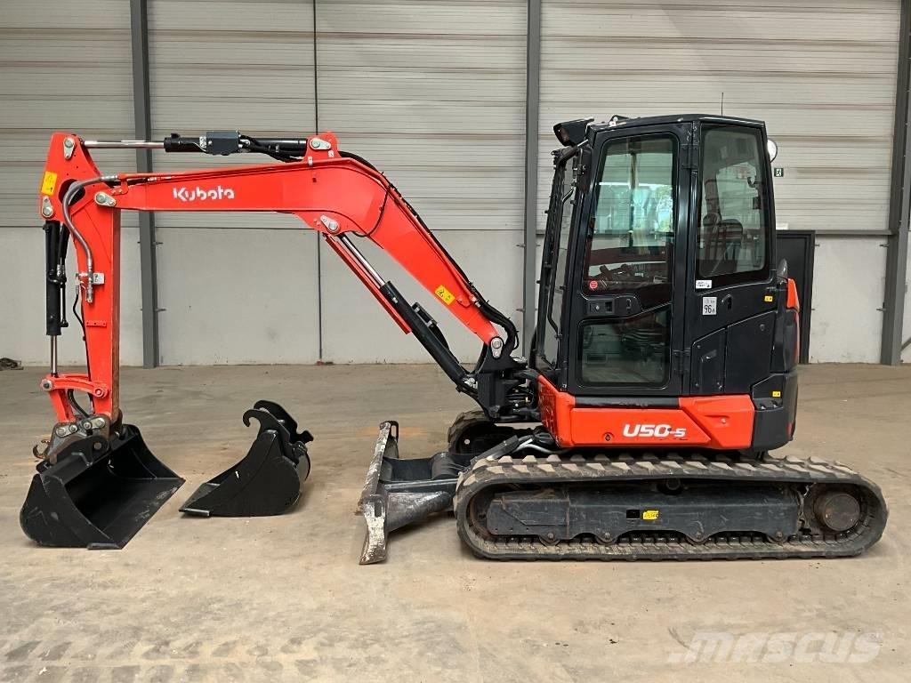 Kubota U 50-5 Mini ekskavatörler, 7 tona dek