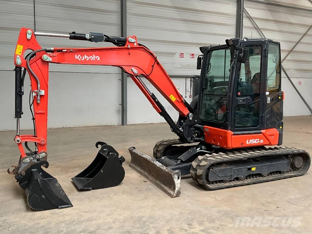 Kubota U 50-5 Mini ekskavatörler, 7 tona dek