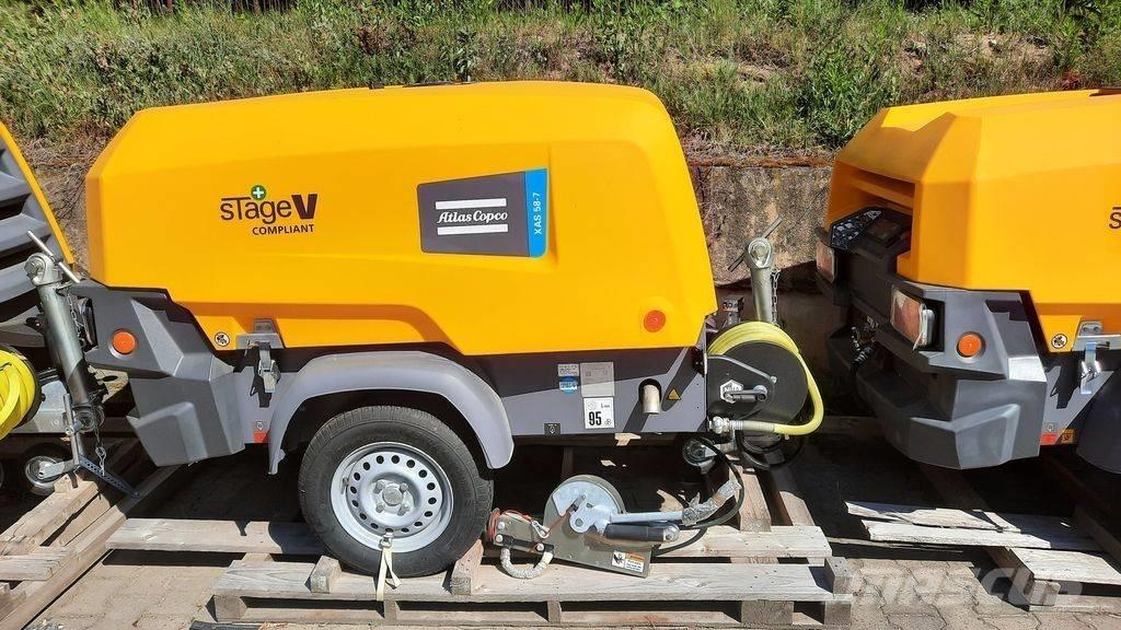 Atlas Copco XAS 58-7 Kompresörler