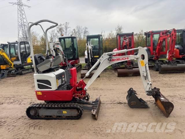 Takeuchi TB 210 R Mini ekskavatörler, 7 tona dek
