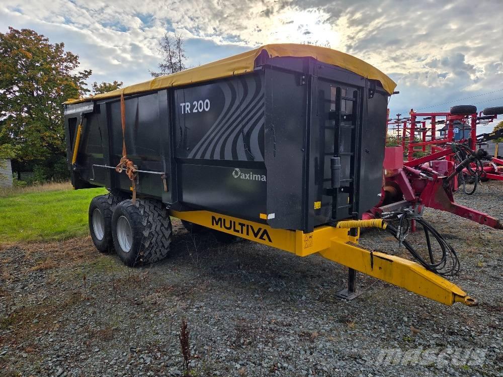 Multiva TR200 Hububat/Silaj Römorkları