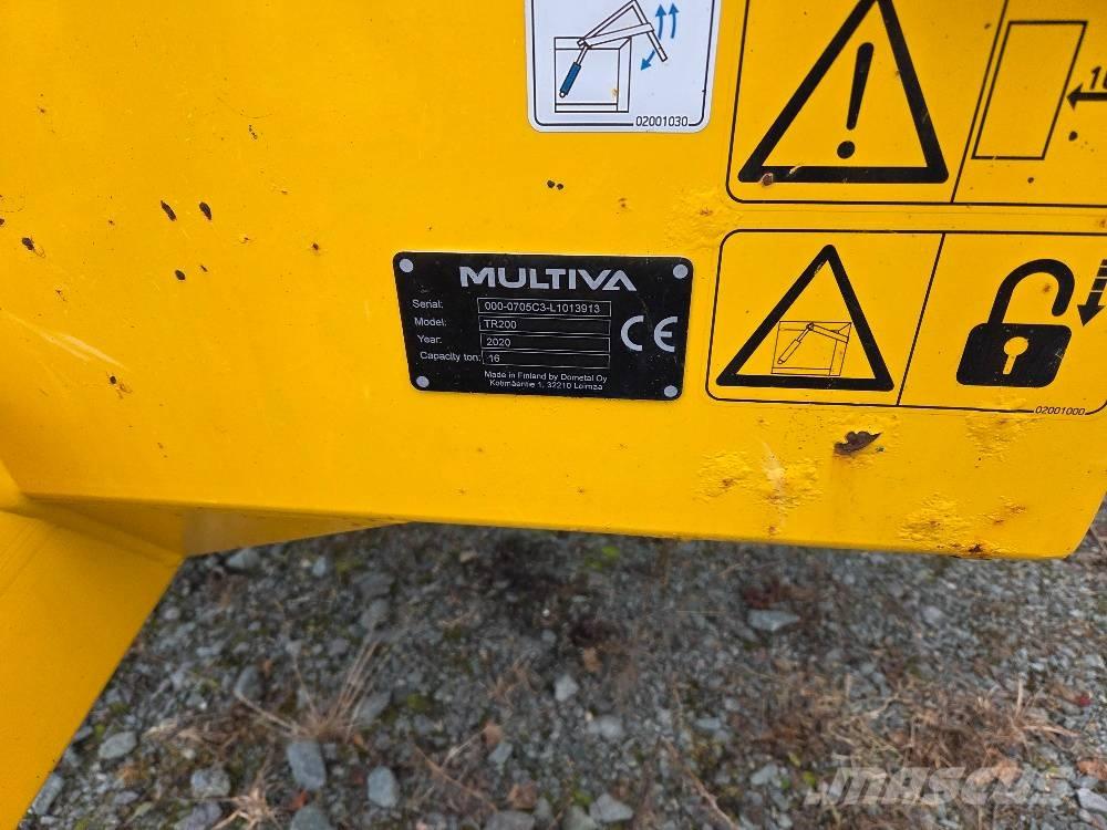 Multiva TR200 Hububat/Silaj Römorkları