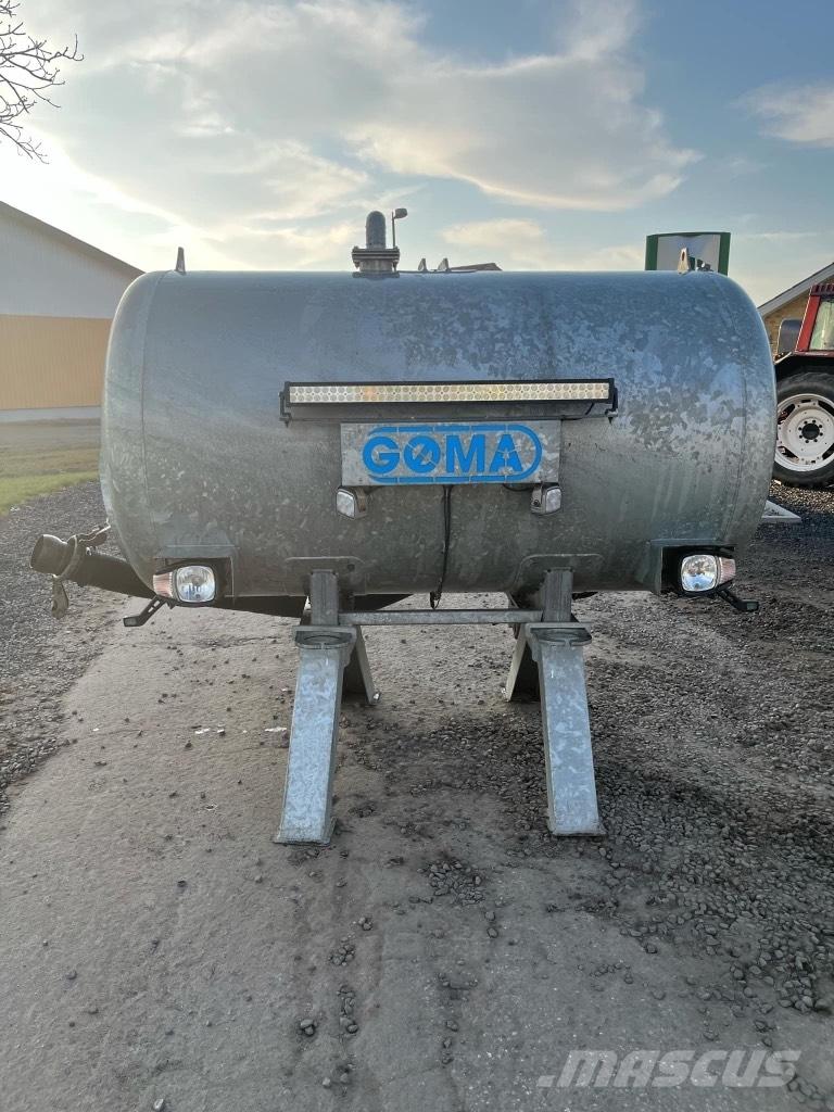 Gøma Fronttank Sivi gübre ve ilaç tankerleri