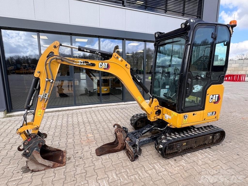 CAT 301.8 Mini ekskavatörler, 7 tona dek