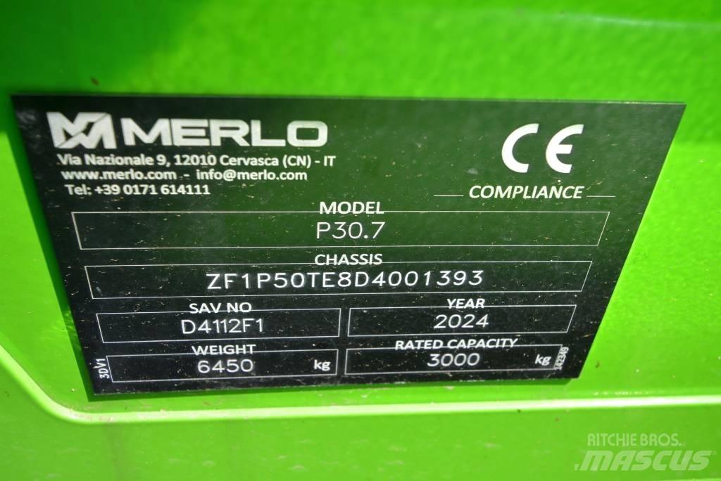 Merlo 30.7 Teleskopik yükleyiciler