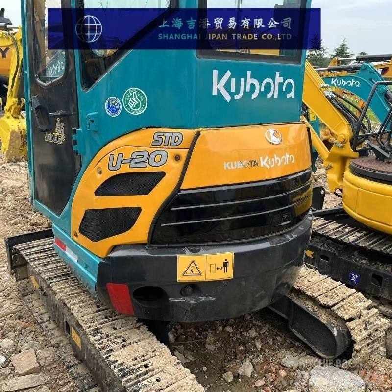 Kubota U 20 Mini ekskavatörler, 7 tona dek