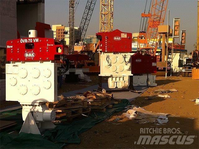  OVR 80VM Titreşimli kazık çakıcıları