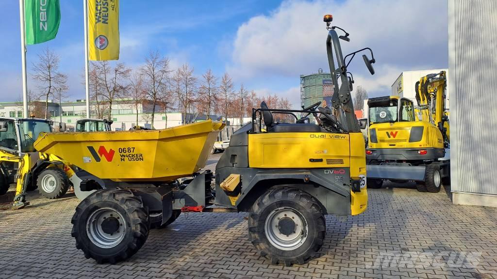 Wacker Neuson DV60 Belden kirma kamyonlar