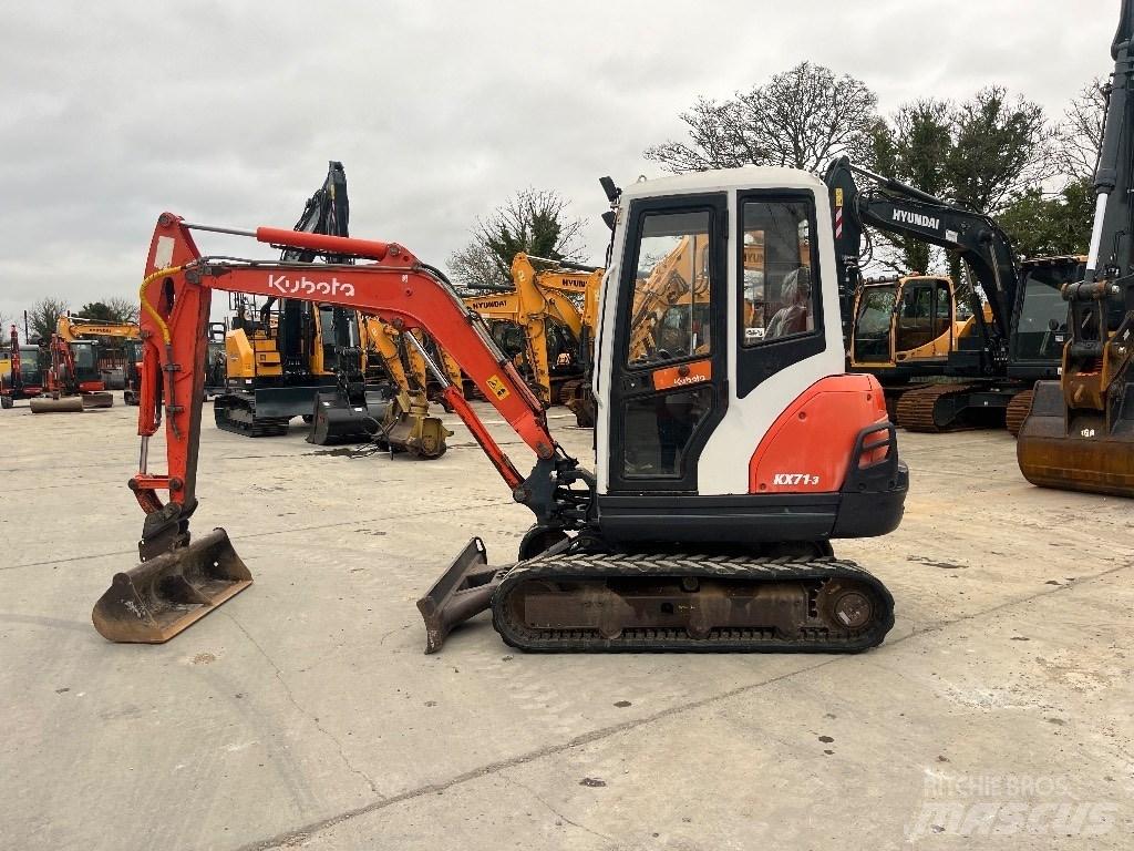 Kubota KX 71-3 Mini ekskavatörler, 7 tona dek