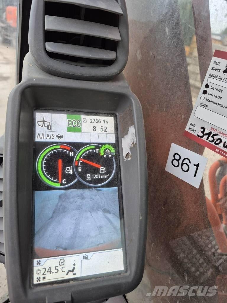 Hitachi ZX 135 Paletli ekskavatörler