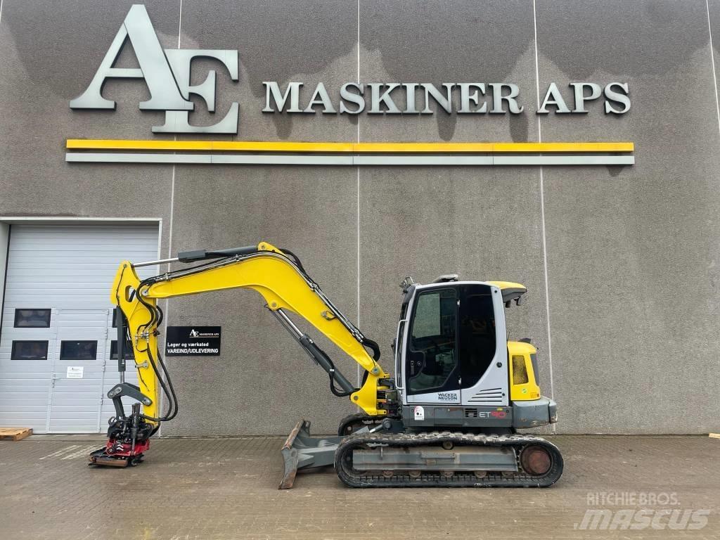 Wacker Neuson ET90 Paletli ekskavatörler