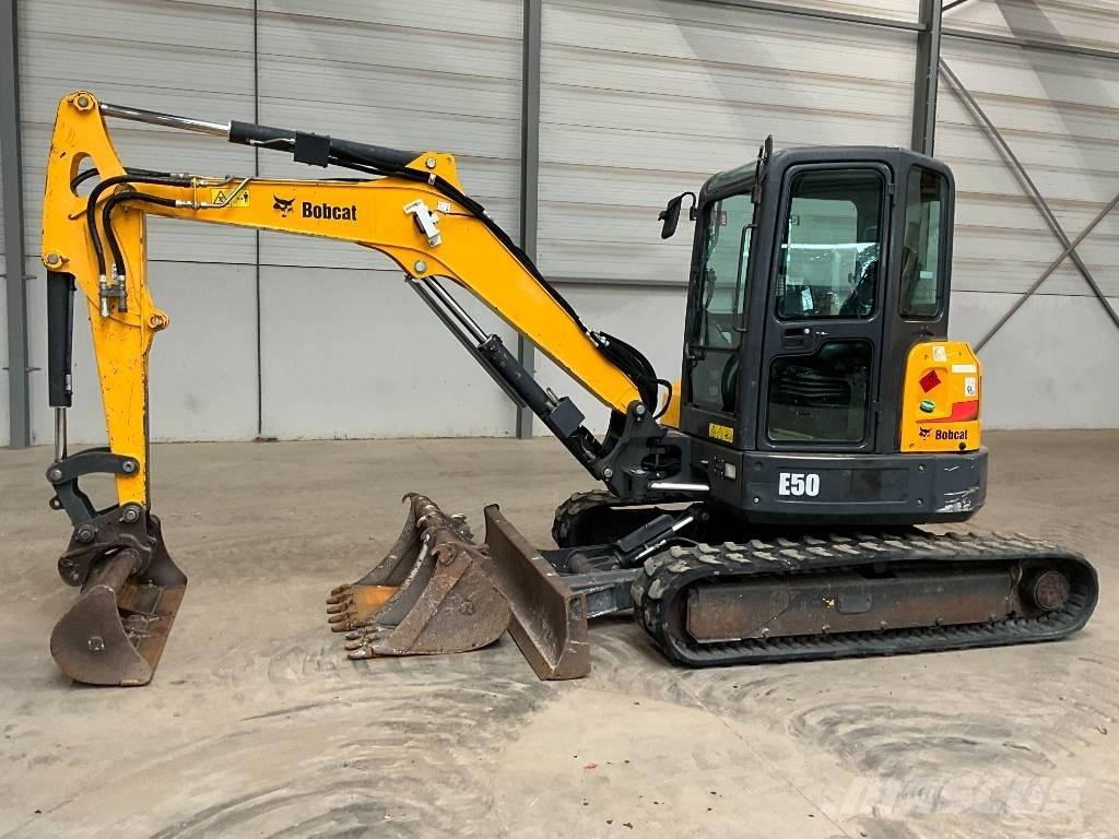 Bobcat E 50 Mini ekskavatörler, 7 tona dek
