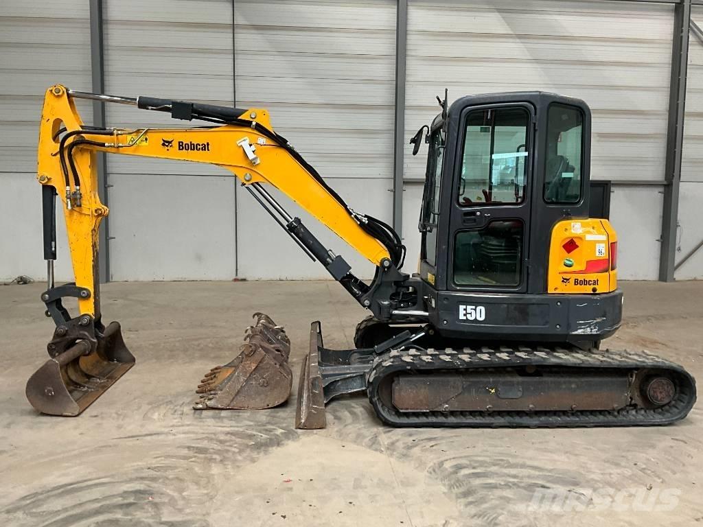Bobcat E 50 Mini ekskavatörler, 7 tona dek