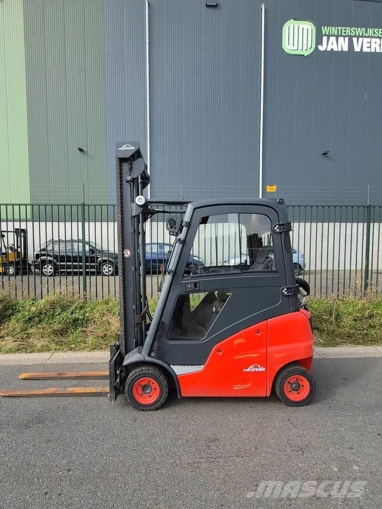 Linde h16t-01 LPG'li forkliftler