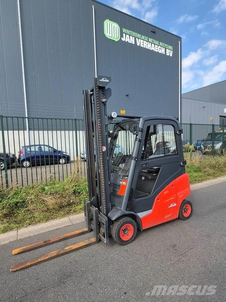 Linde h16t-01 LPG'li forkliftler