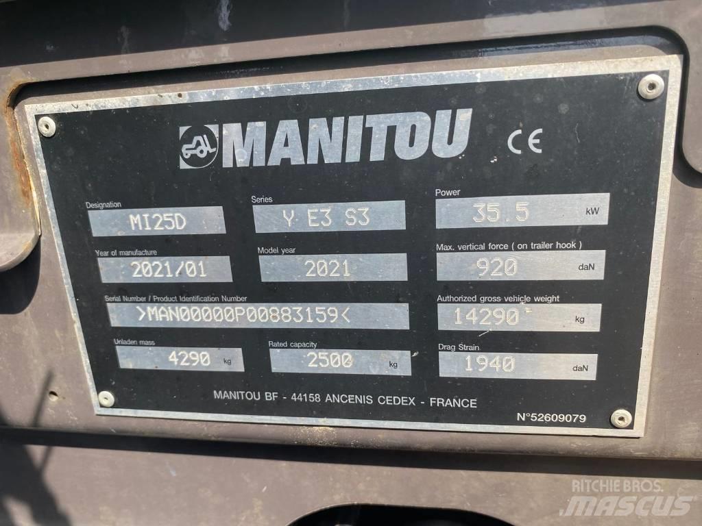 Manitou Mi25D Dizel forkliftler