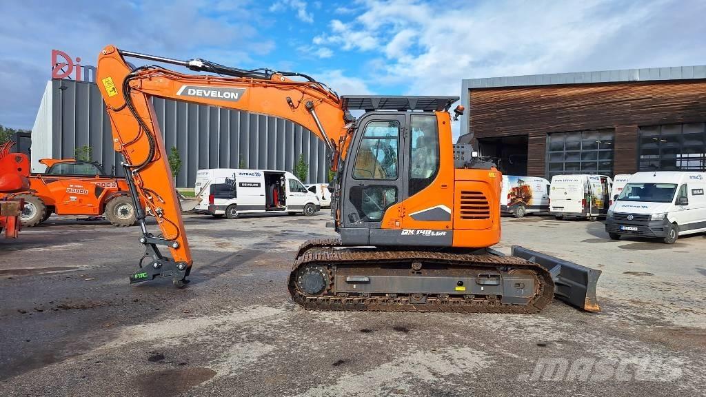 Doosan DX140LCR-7 Paletli ekskavatörler