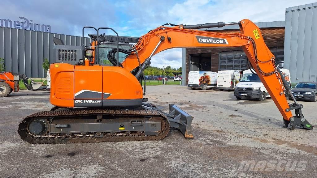 Doosan DX140LCR-7 Paletli ekskavatörler