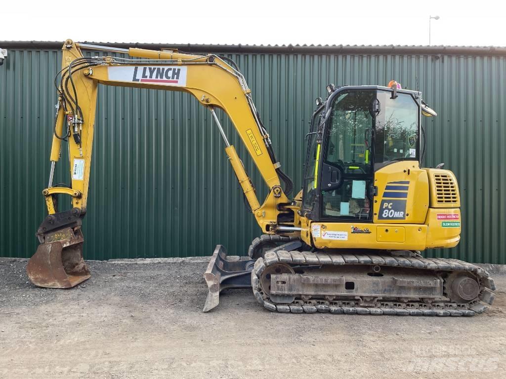 Komatsu PC 80 MR-5E0 Midi ekskavatörler 7 - 12 t