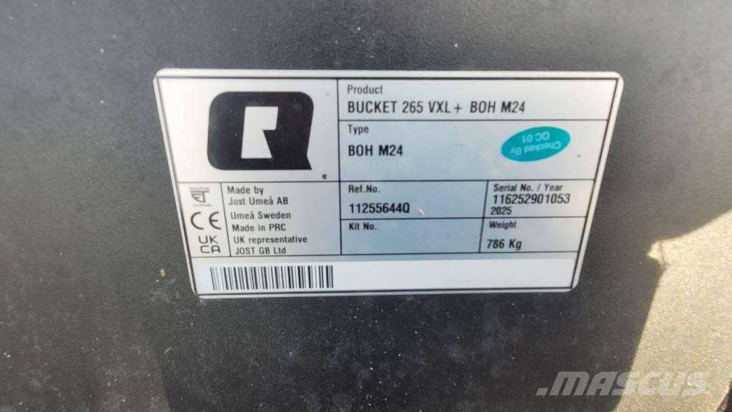 Quicke VXL+ 265 Ön yükleyici atasmanlar