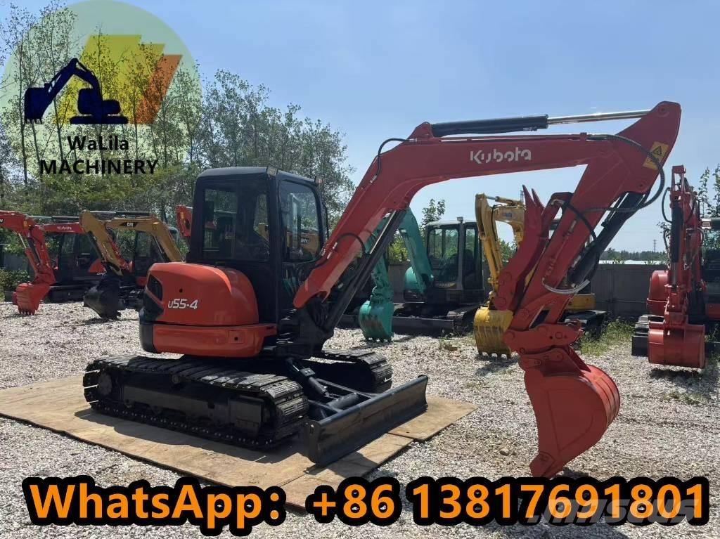Kubota U 55-4 Mini ekskavatörler, 7 tona dek