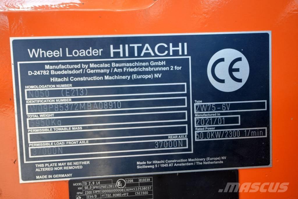 Hitachi ZW 75-6 Tekerlekli yükleyiciler