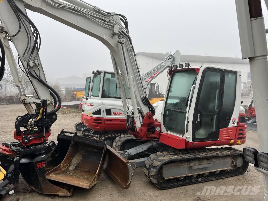 Takeuchi TB290-2 Mini ekskavatörler, 7 tona dek