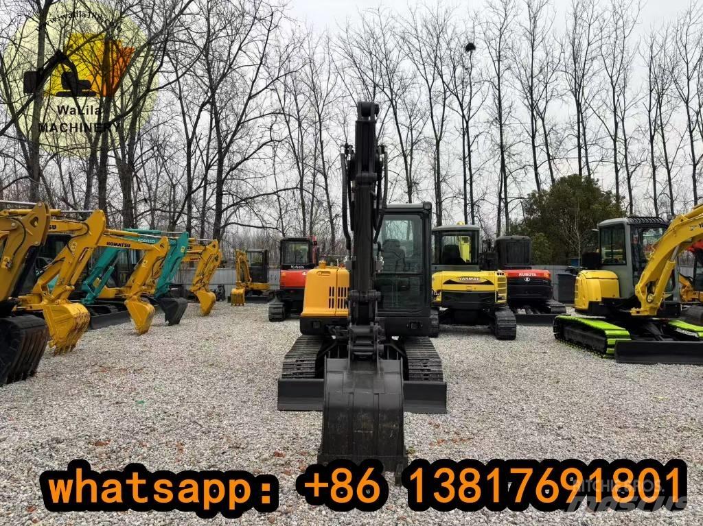 Volvo EC 55D Mini ekskavatörler, 7 tona dek