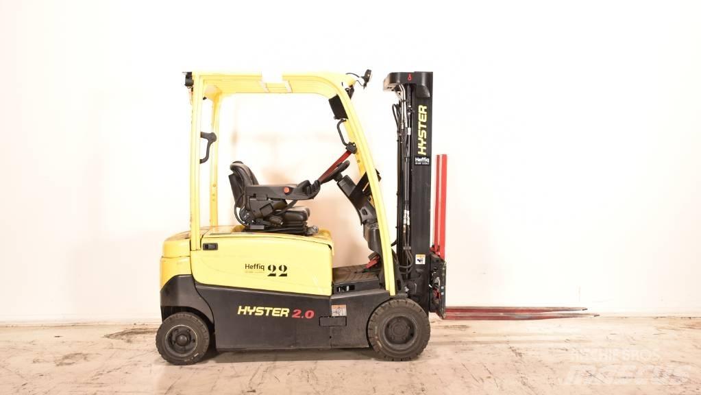 Hyster J 2.0 XN LWB Elektrikli forkliftler