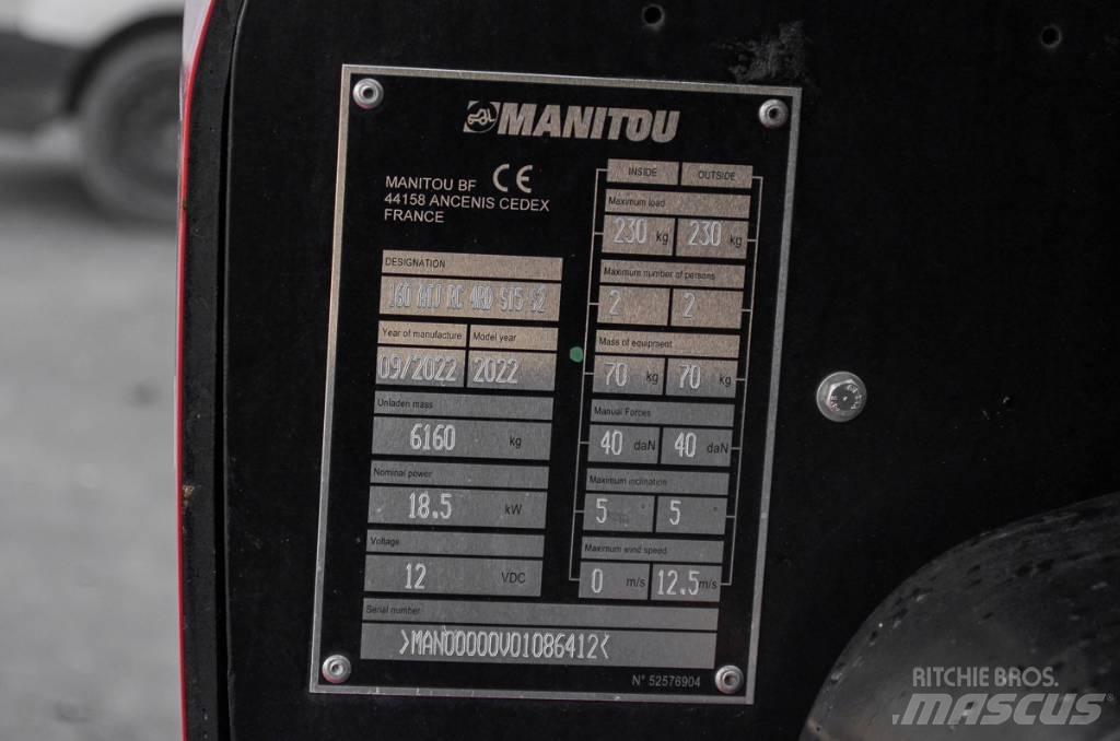 Manitou ATJ 160 Körüklü personel platformları