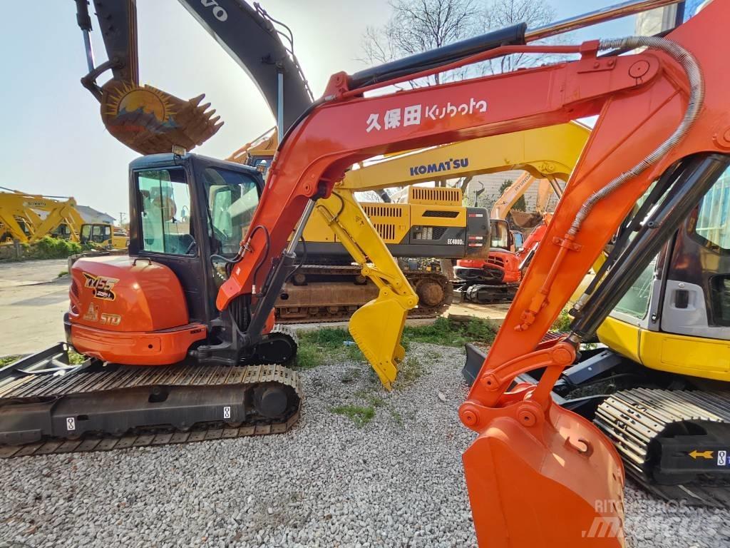 Kubota KX 155 Mini ekskavatörler, 7 tona dek