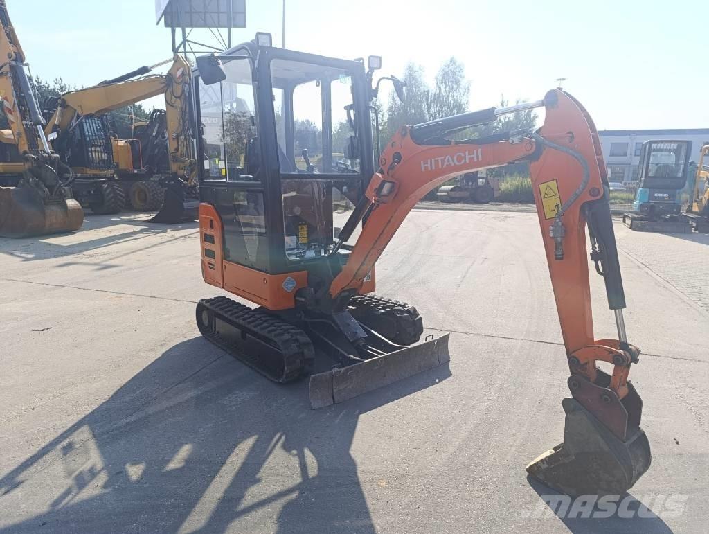 Hitachi ZX 19-5 Mini ekskavatörler, 7 tona dek
