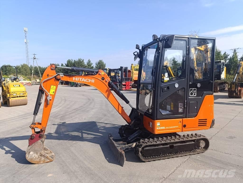 Hitachi ZX 19-5 Mini ekskavatörler, 7 tona dek